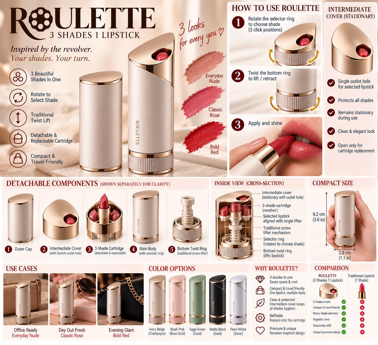 Initial product 01, Beauty category, prototype image 1